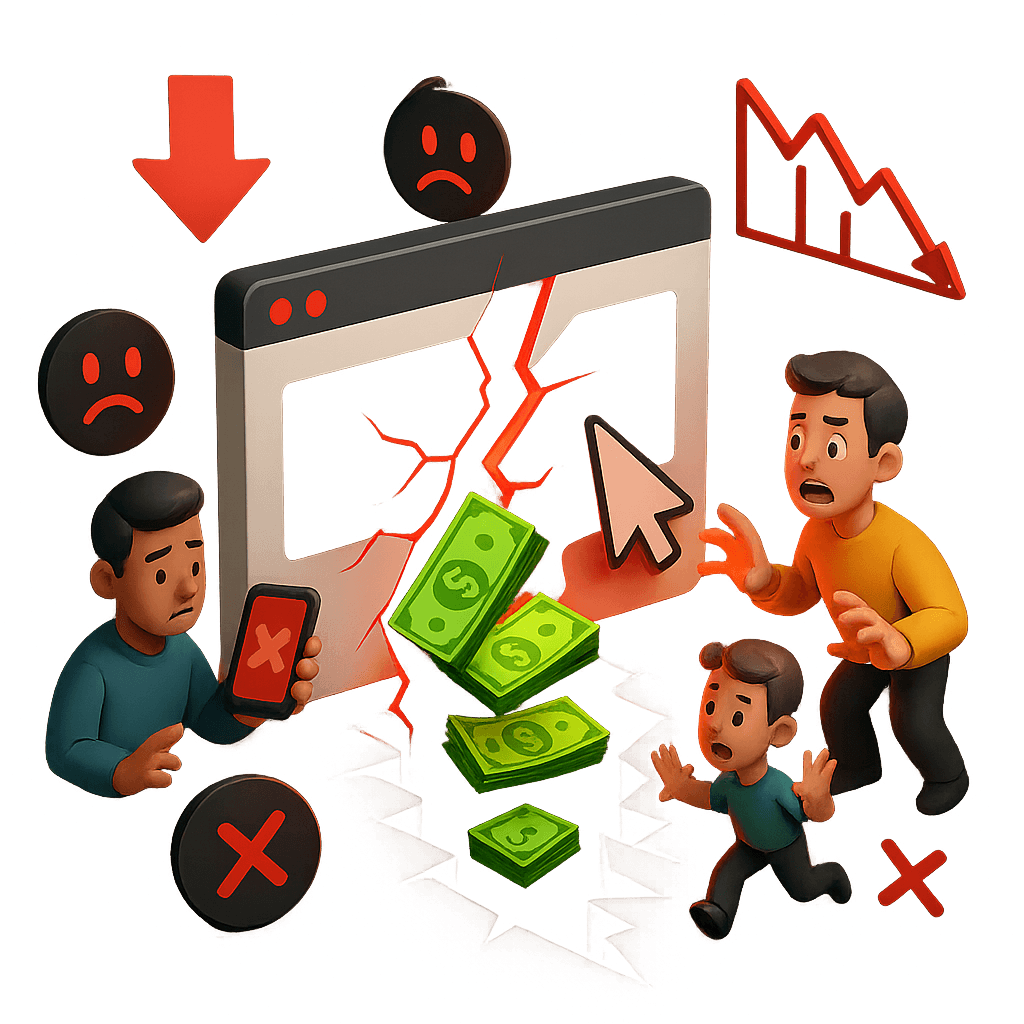 Illustration des problèmes de conversion